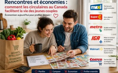 Rencontres et économies : comment les circulaires au Canada facilitent la vie des jeunes couples