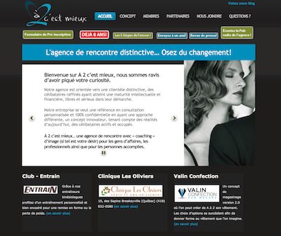 A2cestmieux.com – L’agence de Rencontre Distinctive au Québec