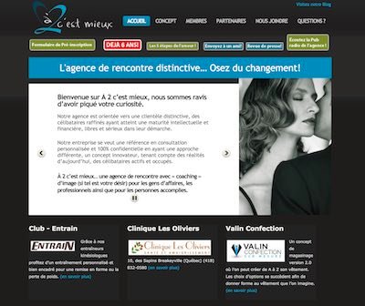 A2cestmieux.com – L’agence de Rencontre Distinctive au Québec