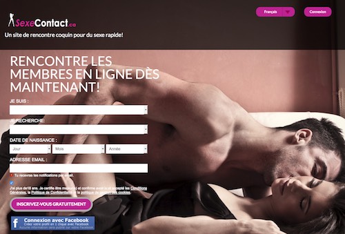 SexeContact page