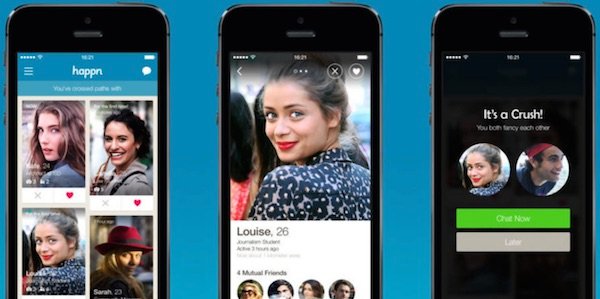 Happn, l’appli de rencontre ultra‑gĂ©olocalisĂ©e