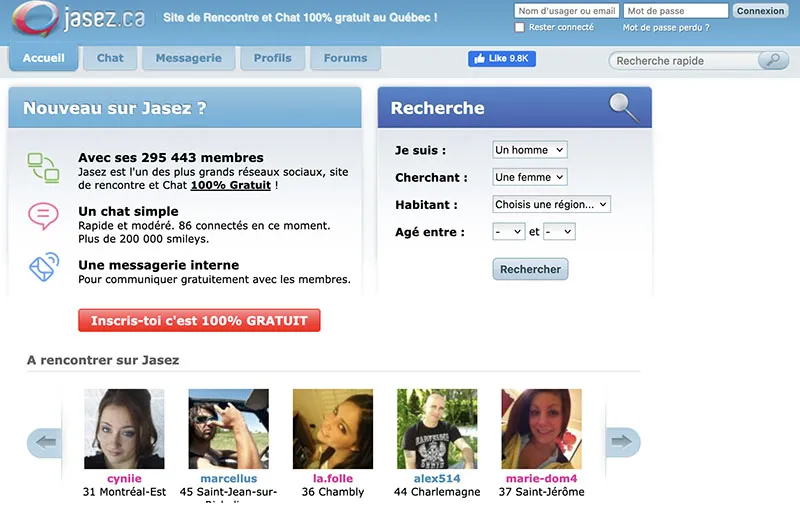 Jasez.ca : le site gratuit qui fait jaser… ou un scam qui piège les célibataires ?