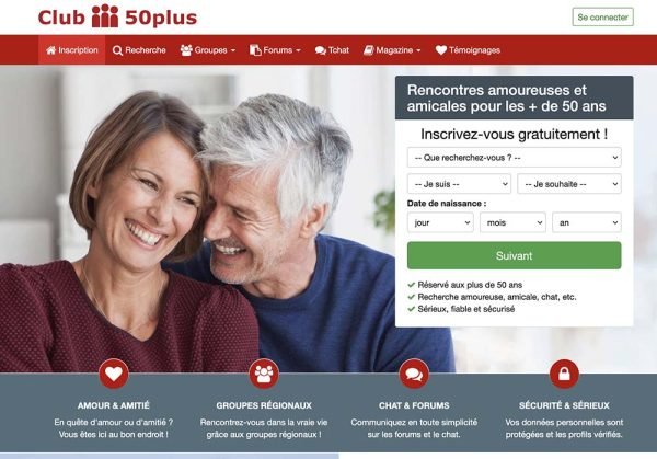 Épanouissement et Rencontres pour les Plus de 50 Ans