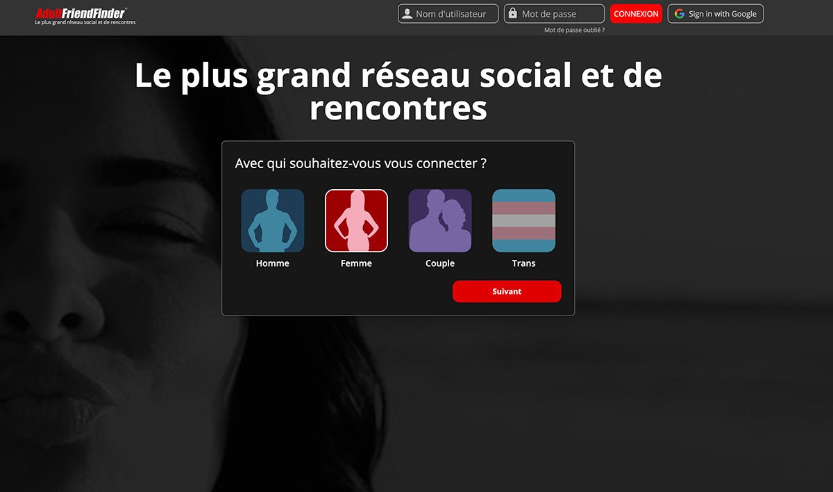 Adult Friend Finder, le Tinder version adulte : trop chaud pour être vrai ?