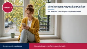 Site de rencontre gratuit au Québec : ce que ça veut dire