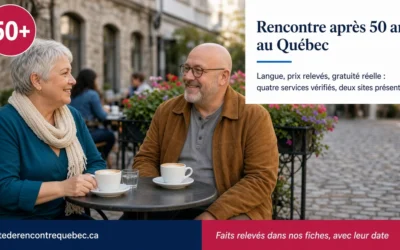 Rencontre après 50 ans au Québec : par quoi commencer